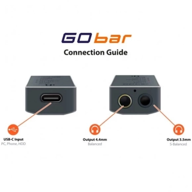 ЦАП та підсилювач iFi Go bar Black