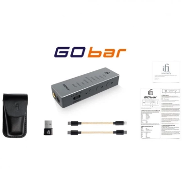 ЦАП та підсилювач iFi Go bar Black