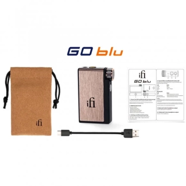ЦАП та підсилювач iFi GO Blu Black