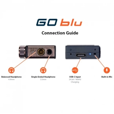 ЦАП та підсилювач iFi GO Blu Black