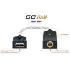 ЦАП та підсилювач iFi GO link Black ЦАП та підсилювач iFi GO link Black