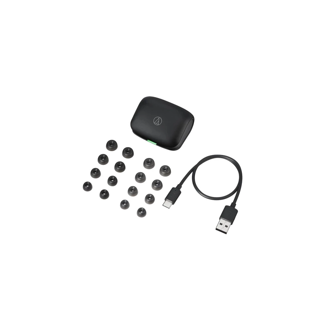 Бездротові навушники Audio-Technica ATH-TWX7 Black