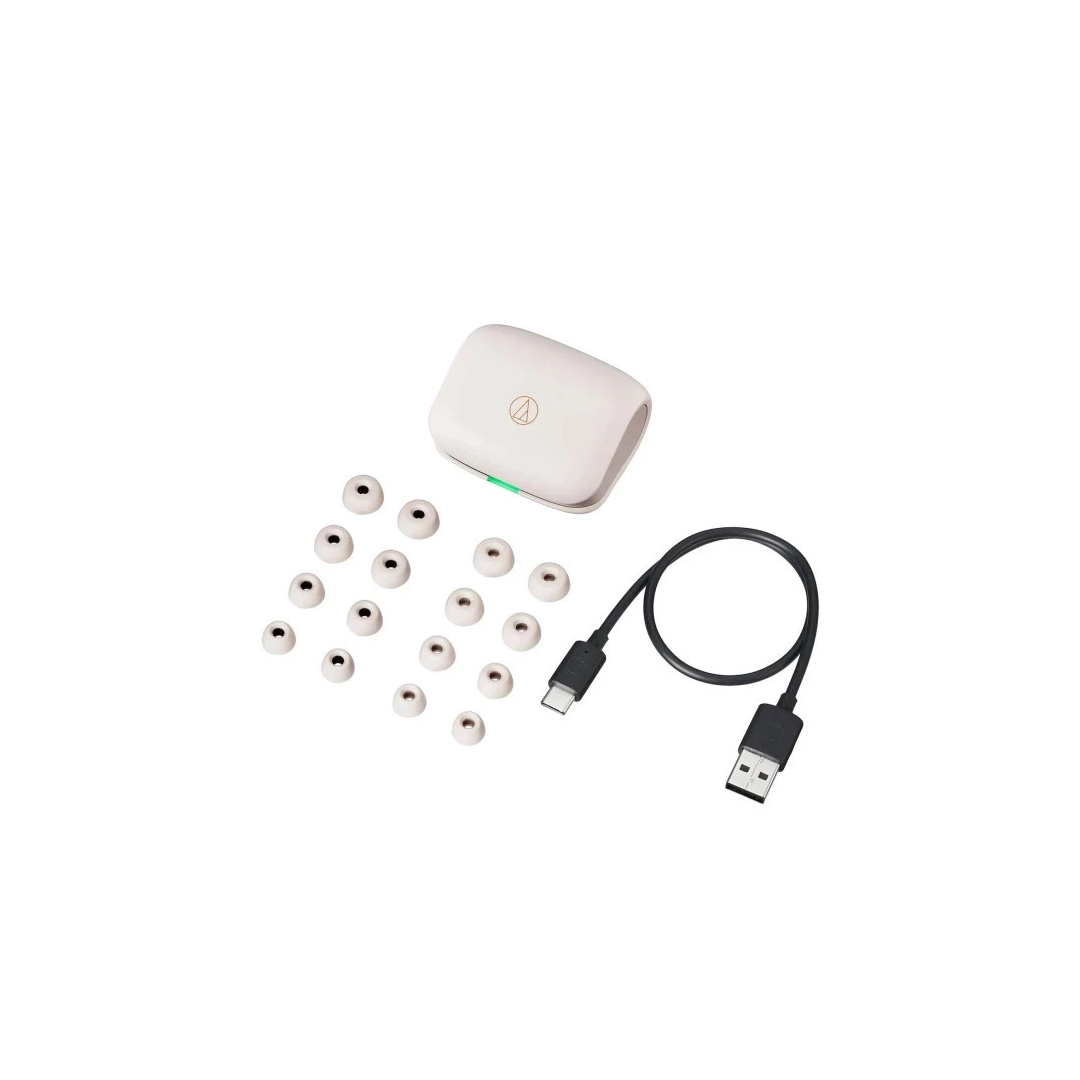 Бездротові навушники Audio-Technica ATH-TWX7 White