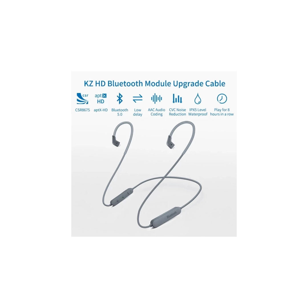 Кабель Bluetooth Knowledge Zenith APTX-HD (C) для ZS10 pro, ZSN Кабель Bluetooth Knowledge Zenith APTX-HD (C) для ZS10 pro, ZSN