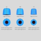 Амбушюри Knowledge Zenith Memory Foam Red (3 pairs)