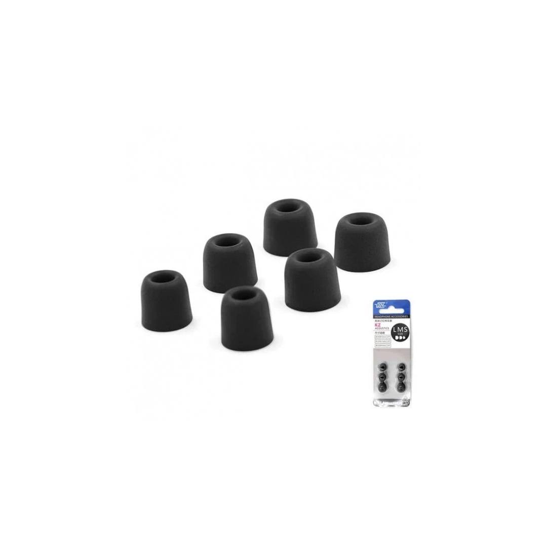 Ear pads Knowledge Zenith Memory Foam Black (3 pairs)