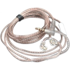 Кабель для навушників Knowledge Zenith OFC Cable With Mic 2pin C Silver Кабель для навушників Knowledge Zenith OFC Cable With Mic 2pin C Silver