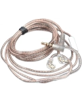 Кабель для навушників Knowledge Zenith OFC Cable With Mic 2pin C Silver