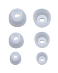 Амбушюри Knowledge Zenith Silicone eartips White (3 pairs)