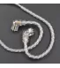 Кабель для навушників Knowledge Zenith Silver Cable Mic 2pin C for ZSN Pro, ZS10 Pro