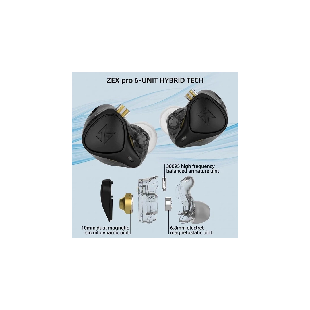 Навушники Knowledge Zenith ZEX Pro Mic Black