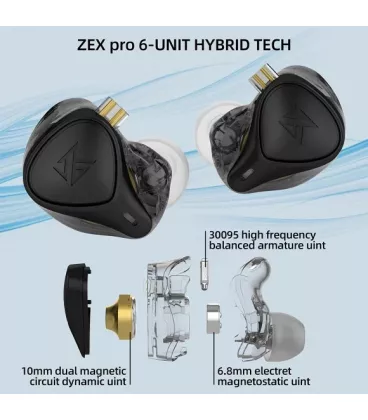 Навушники Knowledge Zenith ZEX Pro Mic Black