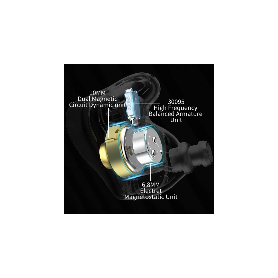 Навушники Knowledge Zenith ZEX Pro Mic Black