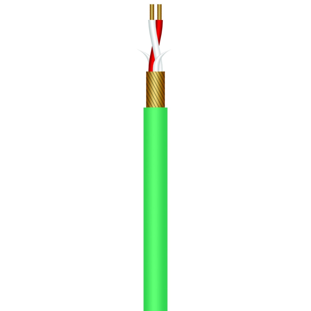 MC002-GN ROXTONE MC002-GN symmetrical microphone cable diameter 6mm, 2 x 0.22 mm