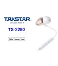TS-2280 GOLDEN Takstar Навушники Hands-free/гарнітура Apple MFi сертифікат, ідеально сумісна з iPhone, iPad та iPod