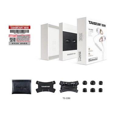 TS-2280 BLACK Takstar Навушники Hands-free / гарнітура Apple MFi сертифікат, ідеально сумісна з iPhone, iPad і iPod