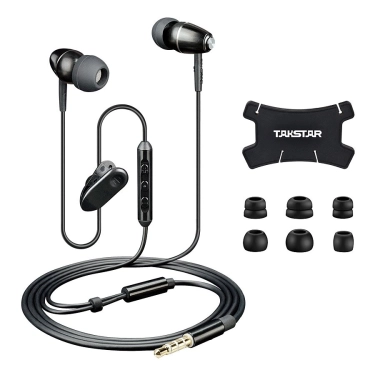 TS-2280 BLACK Takstar Навушники Hands-free / гарнітура Apple MFi сертифікат, ідеально сумісна з iPhone, iPad і iPod