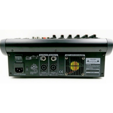 JB-600P JB sound Активний мікшерний пульт 6 каналів, процесор ефектів 32-біт, 99DSP програм, 2х170Вт на 4Ом