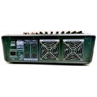 JB-Q8P JB sound Активний мікшерний пульт 8 каналів, процесор ефектів 32-біт, 99DSP програм, 2х280Вт на 4Ом ,2х170Вт на 8Ом