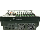 JB-GL8P JB sound Активний мікшерний пульт 8 каналів, процесор ефектів 32-біт, 99DSP програм, 2х500Вт на 4Ом ,2х300Вт на 8Ом