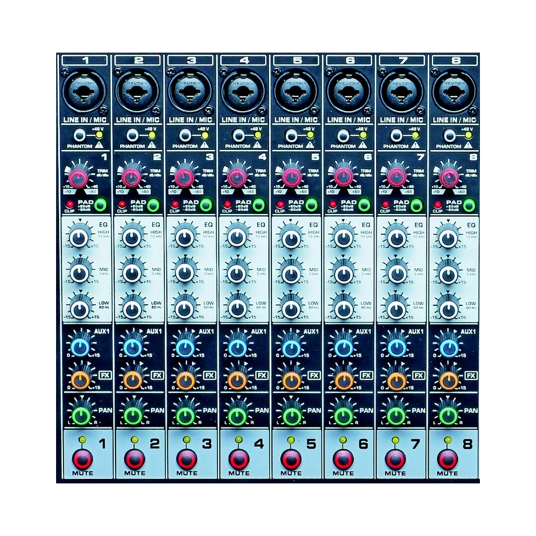 JB-GL8P JB sound Активний мікшерний пульт 8 каналів, процесор ефектів 32-біт, 99DSP програм, 2х500Вт на 4Ом ,2х300Вт на 8Ом JB-GL8P JB sound Активний мікшерний пульт 8 каналів, процесор ефектів 32-біт, 99DSP програм, 2х500Вт на 4Ом ,2х300Вт на 8Ом