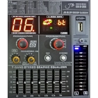 JB-GL8P JB sound Активний мікшерний пульт 8 каналів, процесор ефектів 32-біт, 99DSP програм, 2х500Вт на 4Ом ,2х300Вт на 8Ом