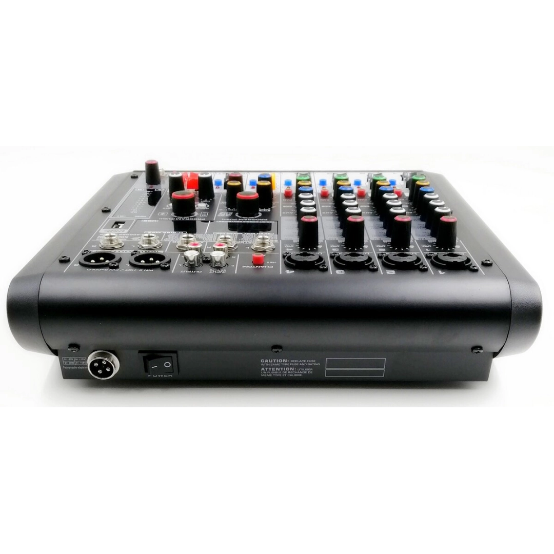 JB-400DSP JB sound Мікшерний пульт 4 канали, процесор ефектів 32-біт, 99DSP JB-400DSP JB sound Мікшерний пульт 4 канали, процесор ефектів 32-біт, 99DSP