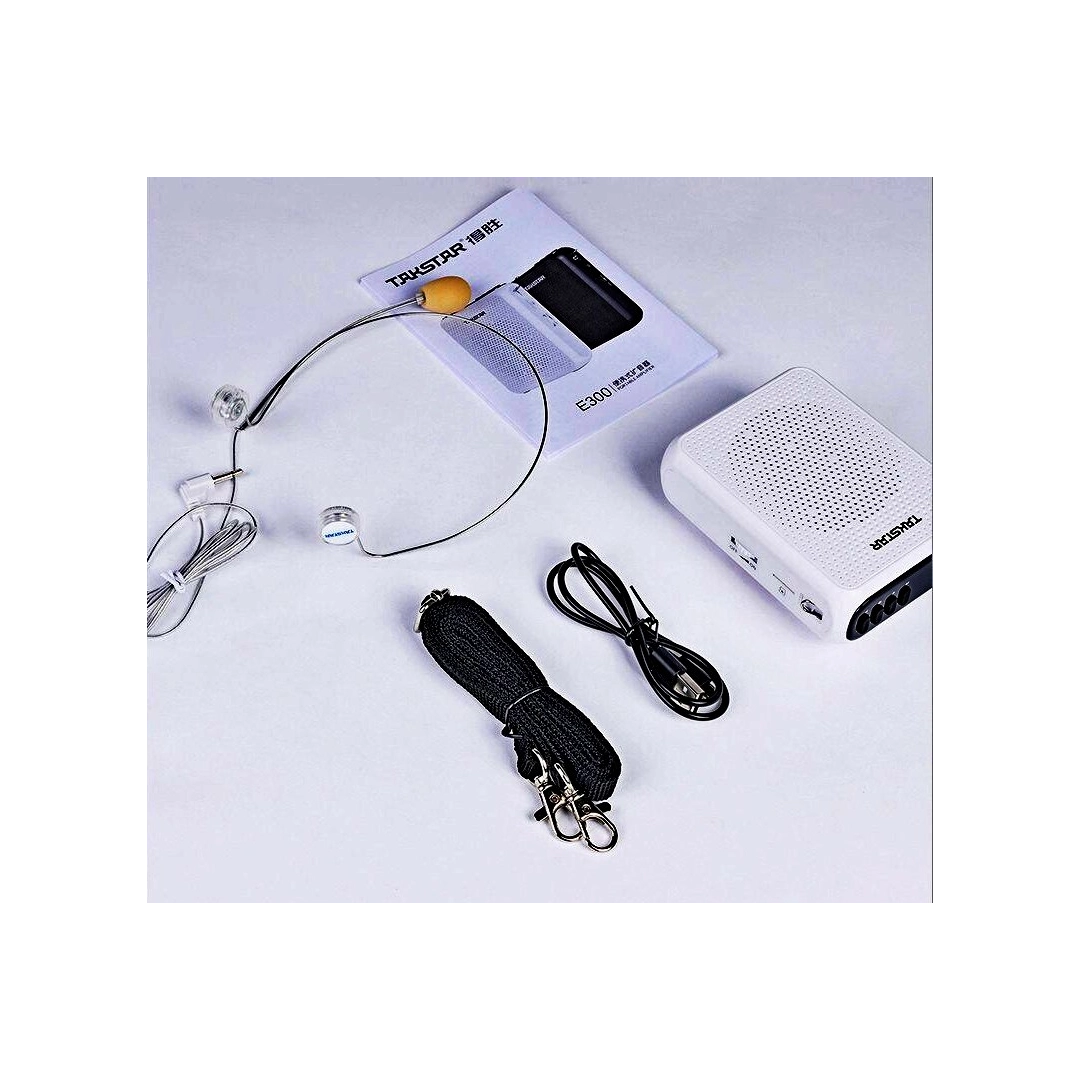 Портативний підсилювач голосу Такстар E300 Колір: Чорний Портативний підсилювач голосу Такстар E300 Колір: Чорний