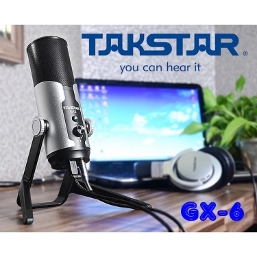 GX6 TAKSTAR USB мікрофон для стриминга