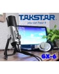 GX6 TAKSTAR USB мікрофон для стриминга