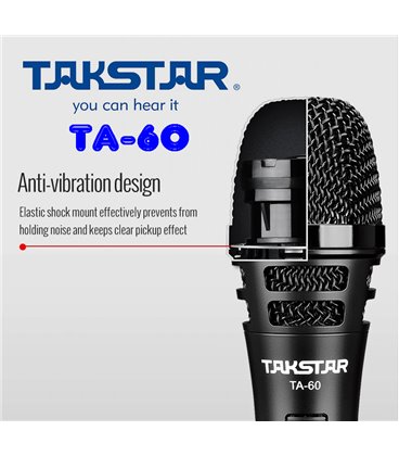 TA-60 Takstar Вокальний ручний мікрофон