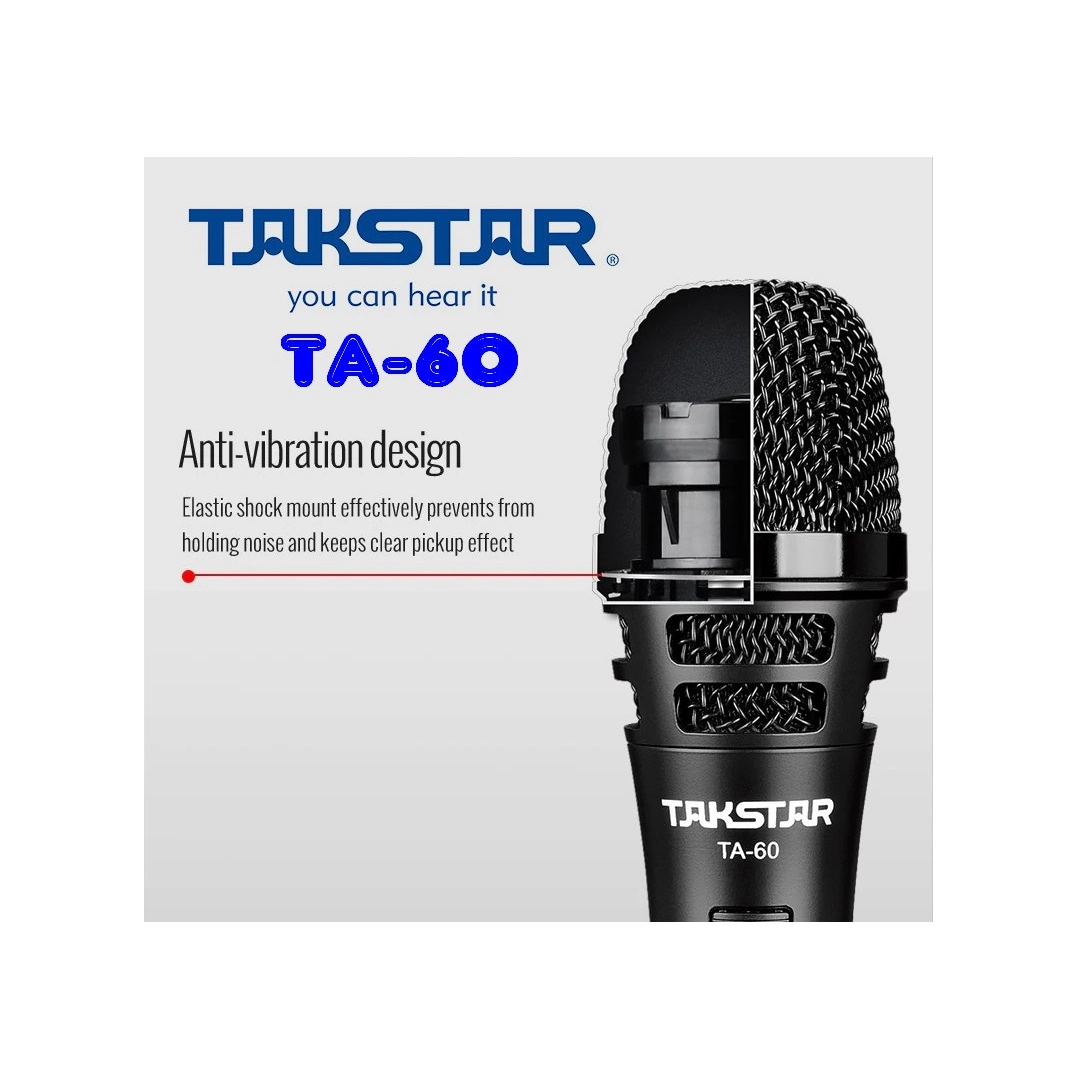 TA-60 Takstar Вокальний ручний мікрофон