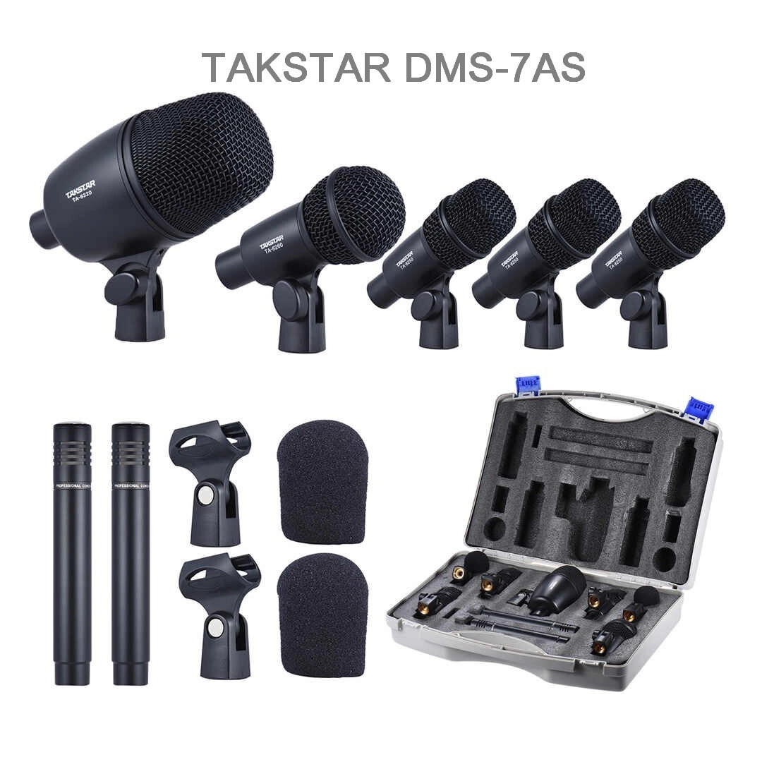 DMS-7AS Takstar Комплект мікрофонів для барабанів