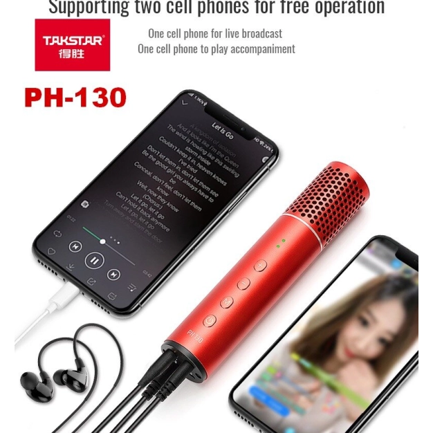 PH-130 Takstar - Vocal Karaoke Microphone for mobile phone