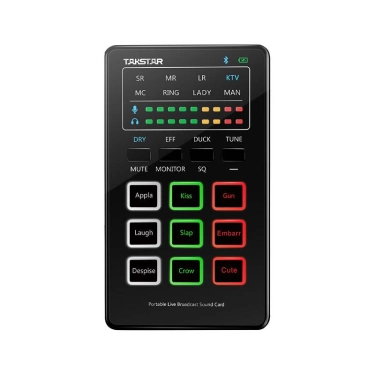 Портативна звукова карта для веб-трансляцій Такстар MX1 mini