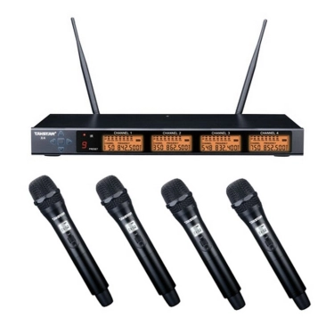 X4-TD Takstar Ручний вокальний мікрофон для 4х канальної радіосистеми Takstar X4 (обрана опція до приймача X4)