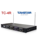 TC4R Takstar Приймач радіосистеми 4х канальний на 4 передавача з вільним вибором конфігурації пристроїв, що підключаються