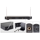 TC4R Takstar Приймач радіосистеми 4х канальний на 4 передавача з вільним вибором конфігурації пристроїв, що підключаються TC4R Takstar Приймач радіосистеми 4х канальний на 4 передавача з вільним вибором конфігурації пристроїв, що підключаються