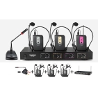 TC4R Takstar Приймач радіосистеми 4х канальний на 4 передавача з вільним вибором конфігурації пристроїв, що підключаються TC4R Takstar Приймач радіосистеми 4х канальний на 4 передавача з вільним вибором конфігурації пристроїв, що підключаються