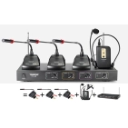 TC4R Takstar Приймач радіосистеми 4х канальний на 4 передавача з вільним вибором конфігурації пристроїв, що підключаються TC4R Takstar Приймач радіосистеми 4х канальний на 4 передавача з вільним вибором конфігурації пристроїв, що підключаються