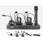 TC4R Takstar Приймач радіосистеми 4х канальний на 4 передавача з вільним вибором конфігурації пристроїв, що підключаються TC4R Takstar Приймач радіосистеми 4х канальний на 4 передавача з вільним вибором конфігурації пристроїв, що підключаються