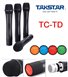 TC-TD Takstar Ручний вокальний мікрофон для 4х канальної радіосистеми Takstar TC4R (обрана опція до приймача TC4R)