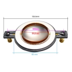 Ремкомплект для P.Audio, Діафрагма VC 51,2 мм 8Ohm JB52121 Ремкомплект для P.Audio, Діафрагма VC 51,2 мм 8Ohm JB52121