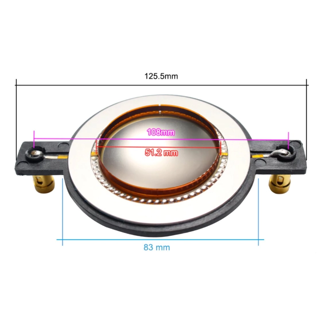 Ремкомплект для P.Audio, Діафрагма VC 51,2 мм 8Ohm JB52121