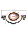 Ремкомплект для P.Audio, Діафрагма VC 51,2 мм 8Ohm JB52121