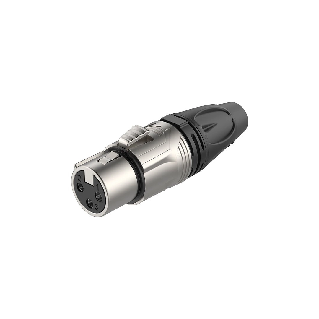 Роз'єм ROXTONE RX3F-NT XLR 3-pin female Роз'єм ROXTONE RX3F-NT XLR 3-pin female