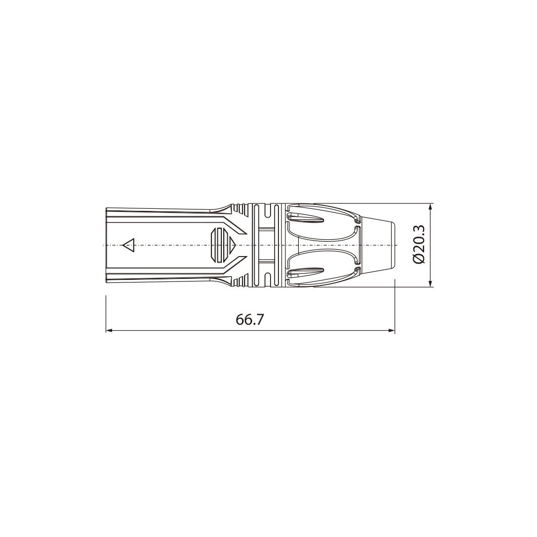 Роз'єм ROXTONE RX3M-NT XLR 3-pin male Роз'єм ROXTONE RX3M-NT XLR 3-pin male