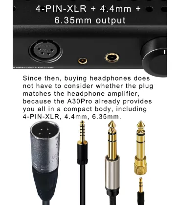 Підсилювач для навушників TOPPING A30 PRO Black