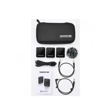 Мікрофон Takstar V1 Dual Wireless Video Microphone for Apple