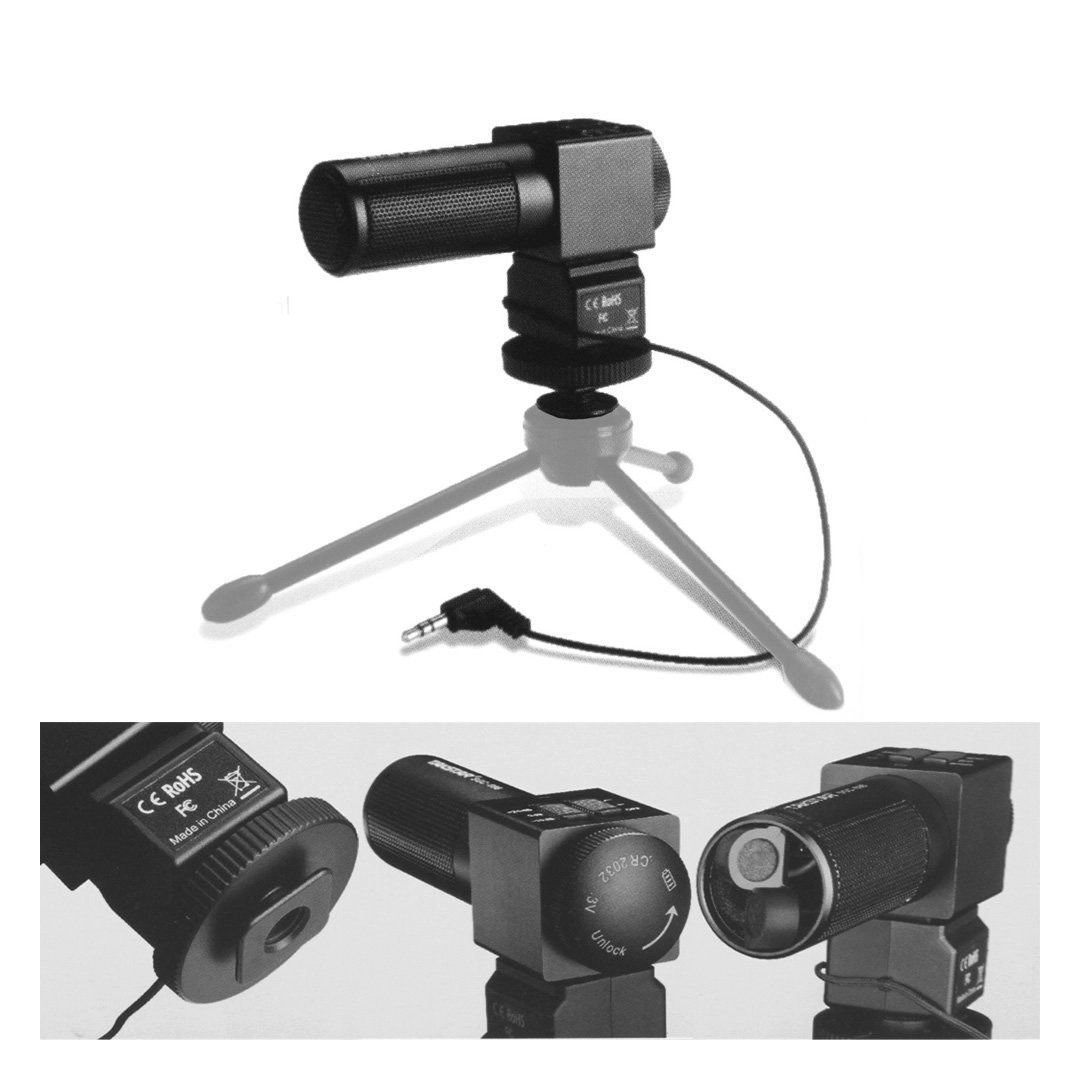 Зовнішній стерео-мікрофон Takstar SGC-698 для відео та цифрових дзеркальних фотокамер